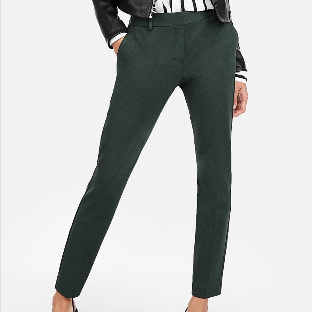 Express size 6 columnist pants, Kelly green!!
